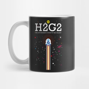 H2G2 Heart of Gold Mug